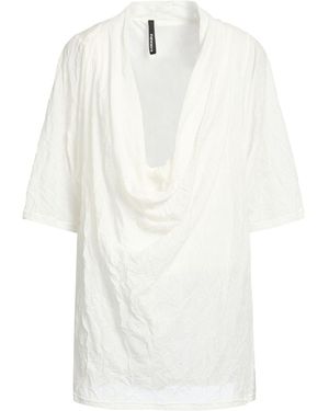 MANESERA Top Cotton, Polyester - White