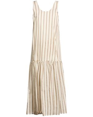 Shirtaporter Maxi Dresses - Natural