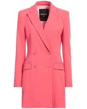 Patrizia Pepe Mini Dress Polyester, Elastane - Pink