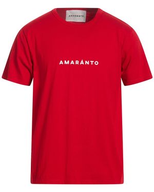 Amaranto T-Shirt Cotton, Elastane - Red
