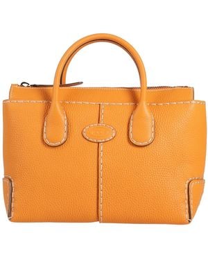 Tod's Handbag Calfskin - Orange