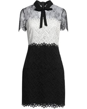 Sandro Mini Dress Nylon, Polyester, Elastane, Polyamide - Black