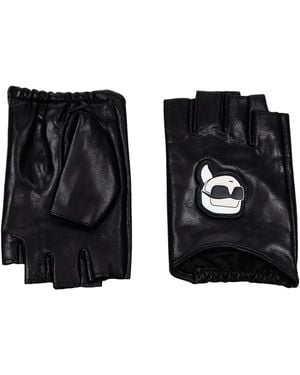 KARL LAGERFELD Gloves - Black