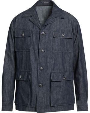 Tagliatore Denim Outerwear Cotton - Blue