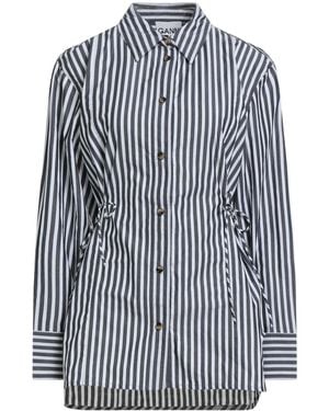 Ganni Shirt Organic Cotton - Blue