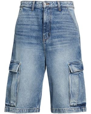 Rhude Denim Shorts - Blue