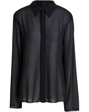 MM6 by Maison Margiela Shirt Polyester - Black