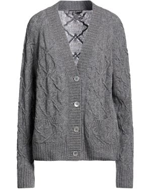Ermanno Scervino Cardigan Merino Wool, Cashmere - Gray