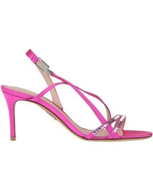 Rodo Sandals Textile Fibers - Pink