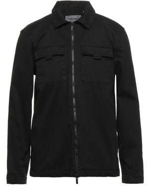 Lyle & Scott Shirt Cotton, Elastane - Black