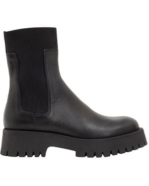8 by YOOX Ankle Boots - Black
