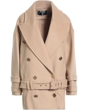 Balmain Coat - Natural