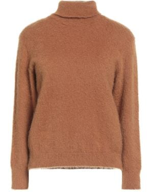 Alberta Ferretti Turtleneck - Brown