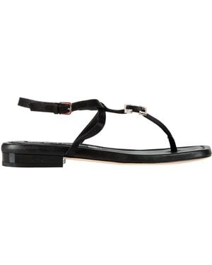Sergio Rossi Tongs - Noir