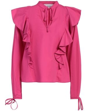 Silvian Heach Fuchsia Top Cotton - Pink