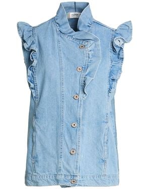 Please Denim Outerwear Cotton - Blue