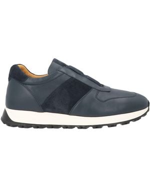 Testoni Midnight Loafers Calfskin - Blue