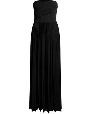 Marella Maxi Dress Viscose, Polyester - Black