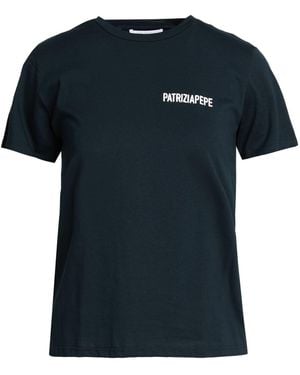 Patrizia Pepe Midnight T-Shirt Cotton - Black