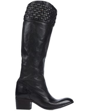 Alberto Fasciani Dark Boot Soft Leather - Black