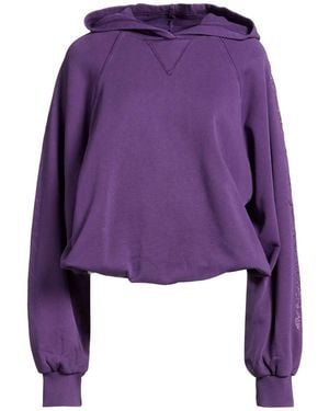 DISCLAIMER Sweatshirt Cotton - Purple