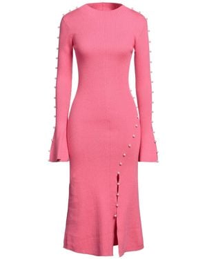Silvian Heach Midi Dress - Pink