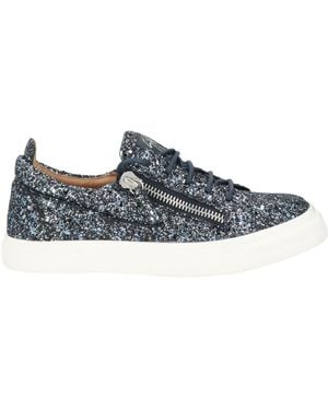 Giuseppe Zanotti Midnight Sneakers Leather - Blue