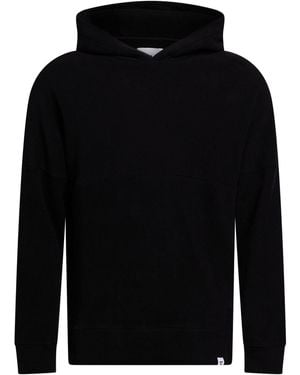 WOC WRITING ON COVER Sweater Cotton, Polyacrylic, Synthetic Fibers, Elastane, Polyamide - Black