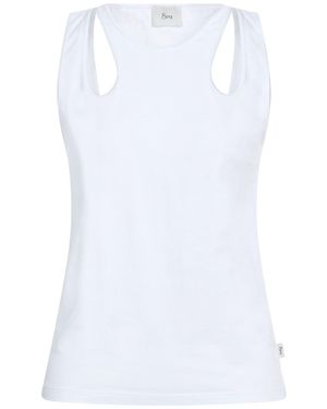 8pm Tank Top Cotton, Elastane - White