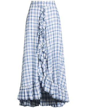 Laurence Bras Maxi Skirt Cotton - Blue
