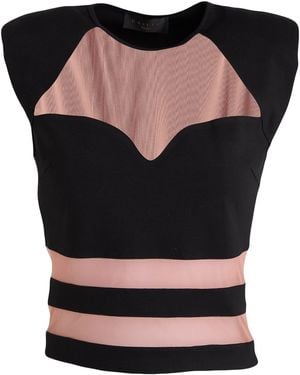 Gaelle Paris Top Polyamide, Elastane, Viscose - Black