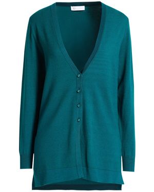 Diana Gallesi Cardigan Polyester, Viscose, Acrylic, Polyamide, Elastane - Blue