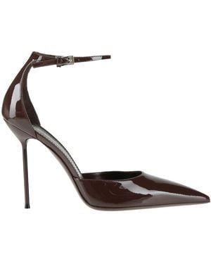 Paris Texas Chocolate Court Shoes Leather - White