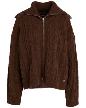 KARL LAGERFELD Strickjacke - Braun