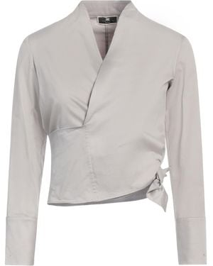 Elisabetta Franchi Top - Gray
