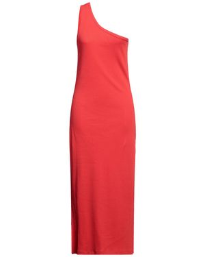 LIVTHELABEL Maxi Dress Organic Cotton, Lycra - Red