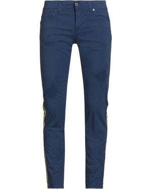 Aglini Pants Cotton, Elastane - Blue