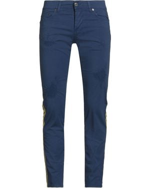 Aglini Pants Cotton, Elastane - Blue