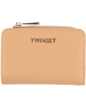 Twinset Wallet - Natural