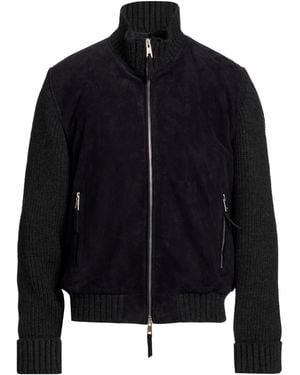 Roy Rogers Jacket Leather, Acrylic - Blue