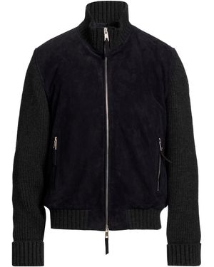 Roy Rogers Jacket Leather, Acrylic - Blue