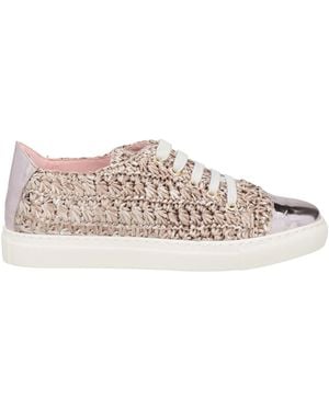 Ras Taupe Sneakers Textile Fibers - Multicolor