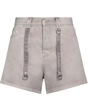 Off-White c/o Virgil Abloh Denim Shorts Cotton - Grey