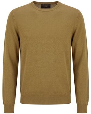 Gran Sasso Military Jumper Virgin Wool - Green