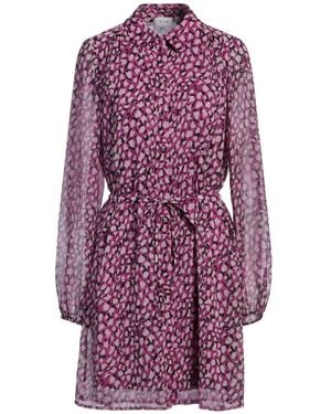 Vila Mauve Mini Dress Polyester - Purple