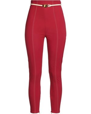 Elisabetta Franchi Pantalon - Rouge