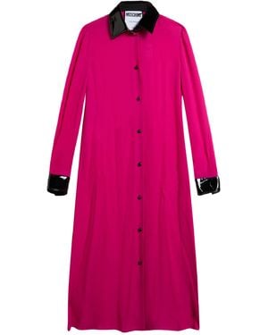 Moschino Vestido Midi - Rosa