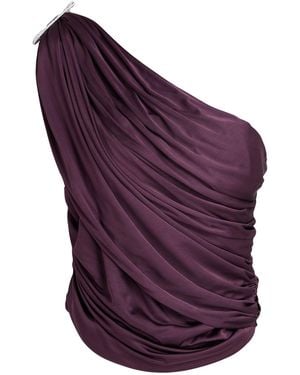 GIUSEPPE DI MORABITO Top Viscose - Purple