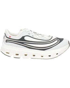 On Shoes Sneakers Textile Fibers, Synthetic Material - White