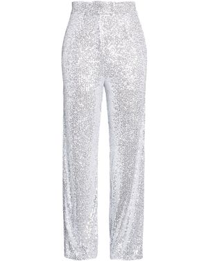 Alessandra Gallo Pants Polyester, Elastane - White
